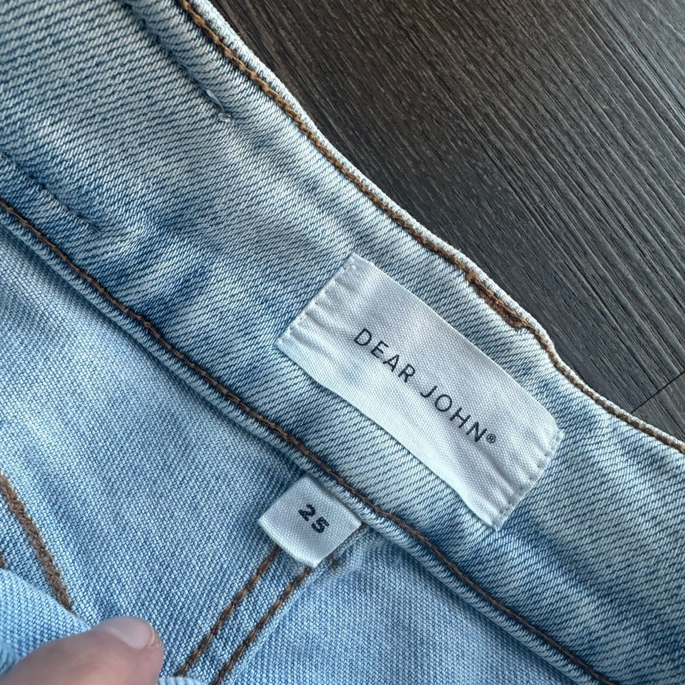 Dear John Light Blue Flare & Wide Leg Jeans - Picture 4 of 6